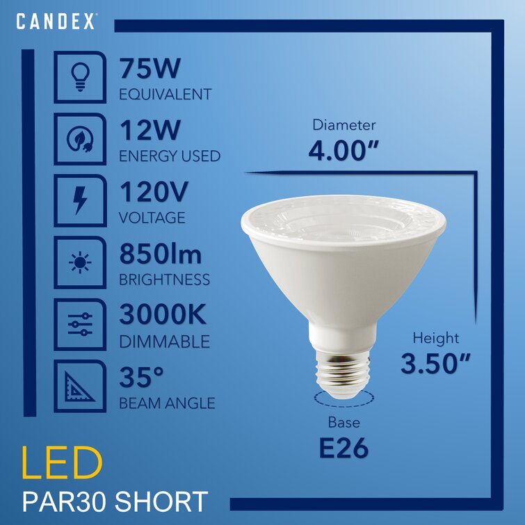 Par30 diameter 2024